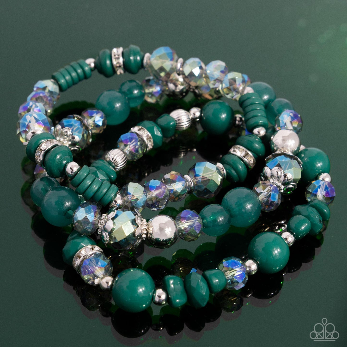 Complimentary Chic - Green Bracelet