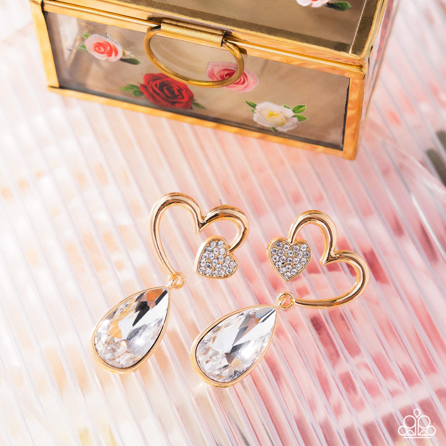 Coupling Up - Gold Earring