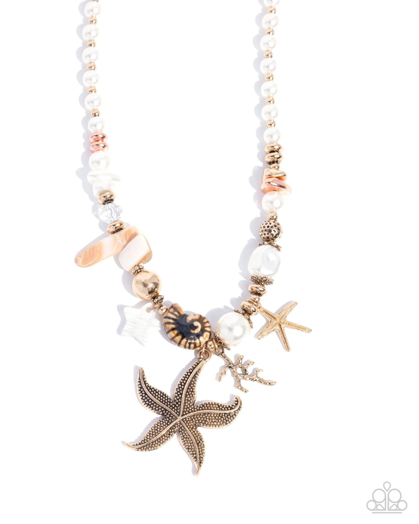 Coastal Cameo - Multi Necklace