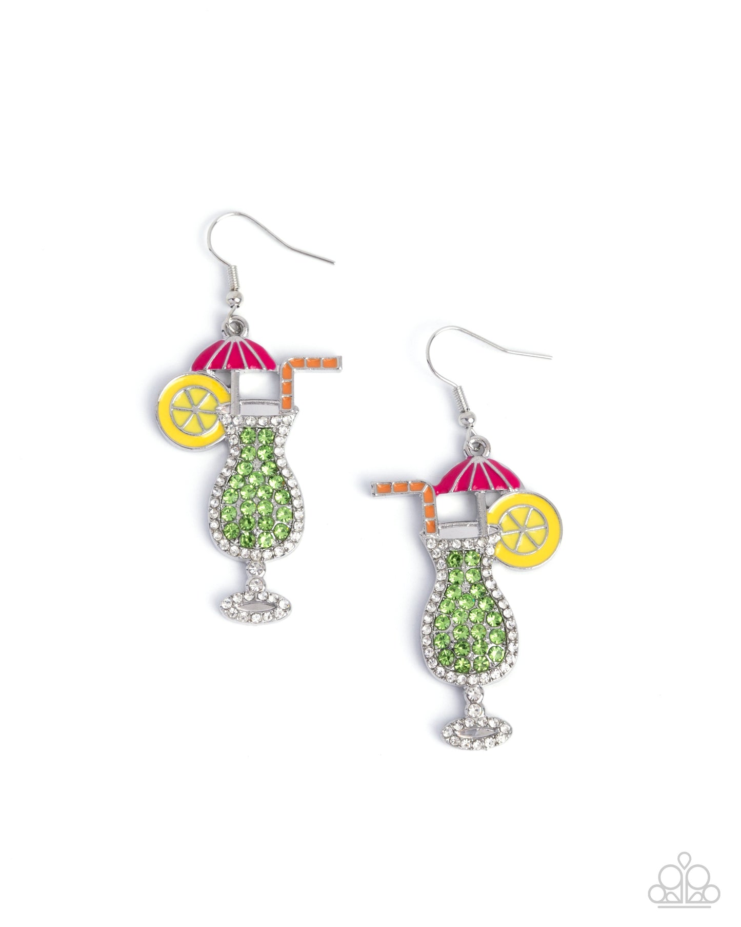 Delightful Daiquiri - Green Earring