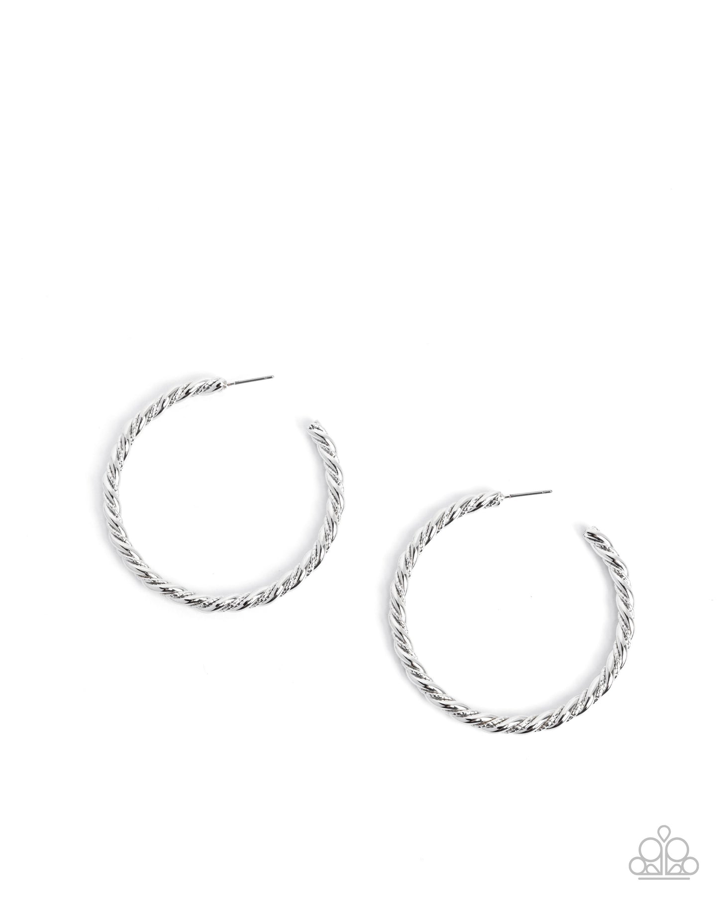 Coiled Class - Silver Earring
