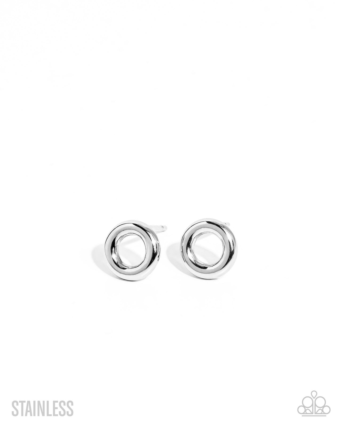 Round Table Radiance - Silver Earring