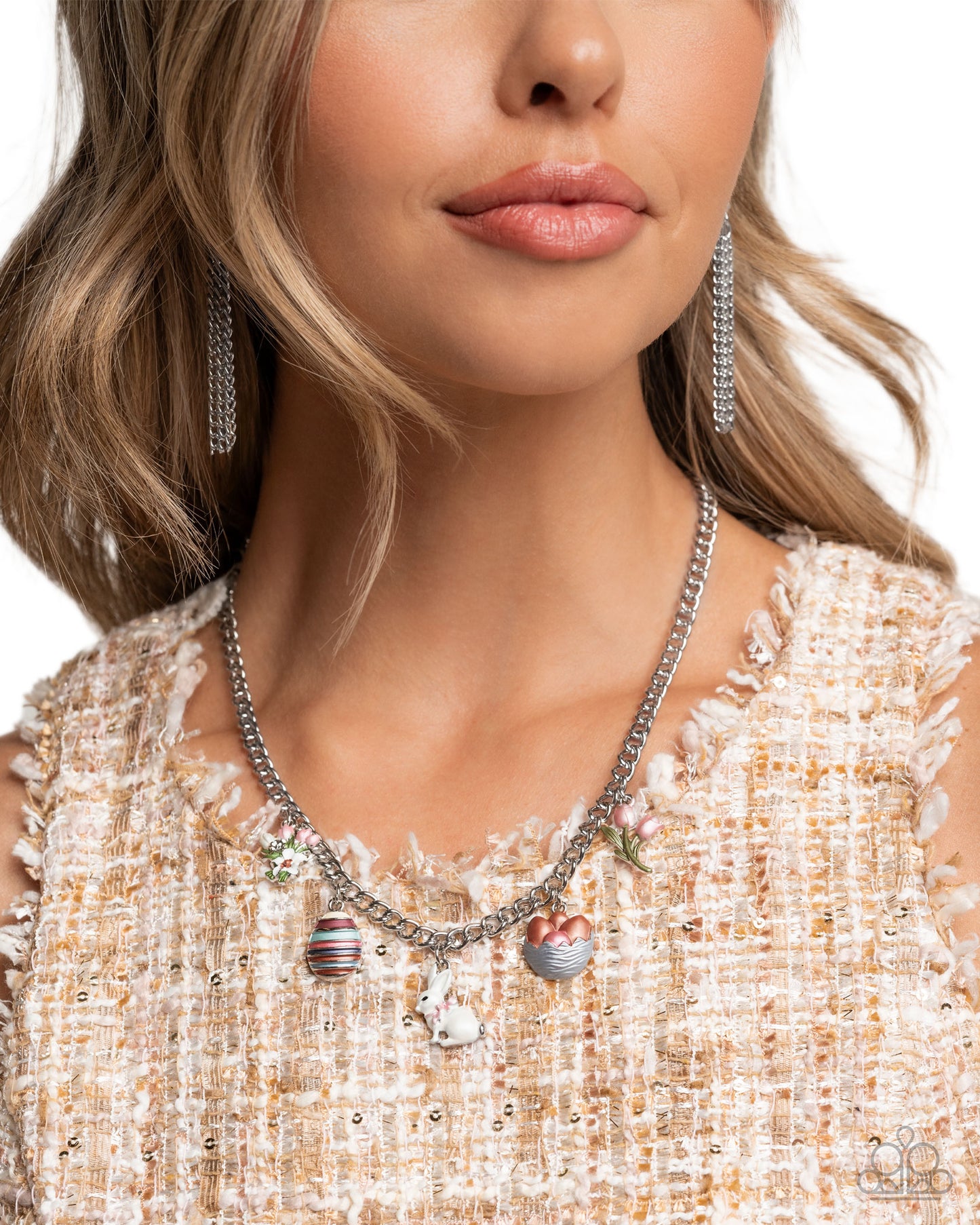 Easter Embellishment Multi Necklace