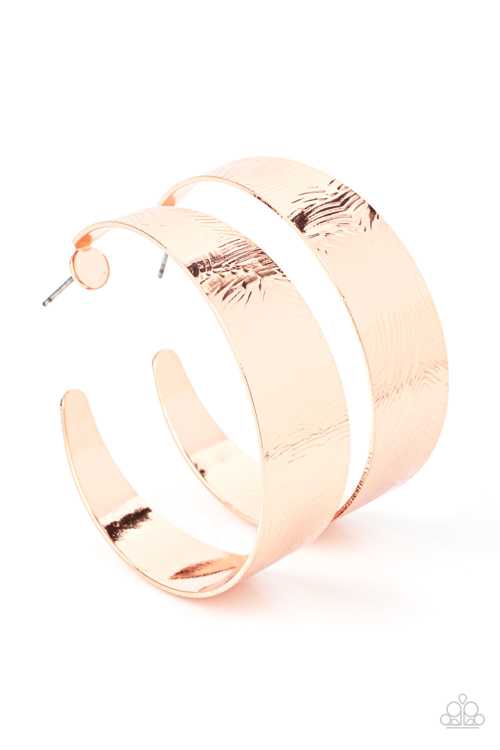 Curve Crushin - Copper Earring