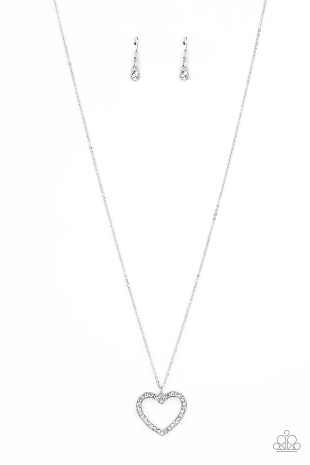 Dainty Darling - White Necklace