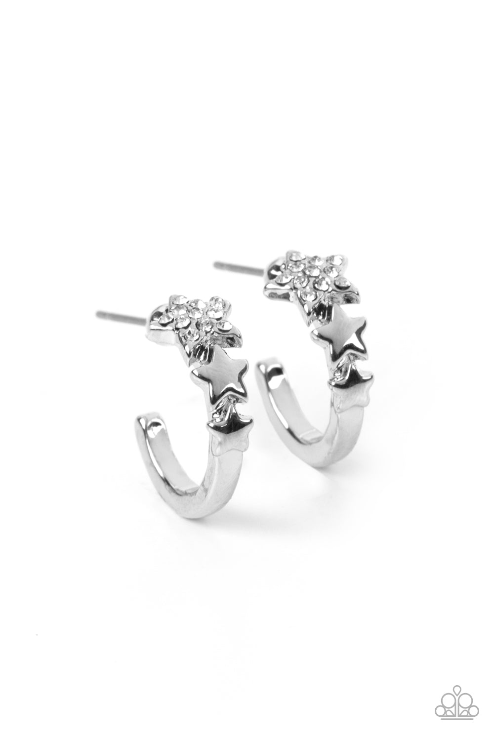 Starfish Showpiece - White Earring