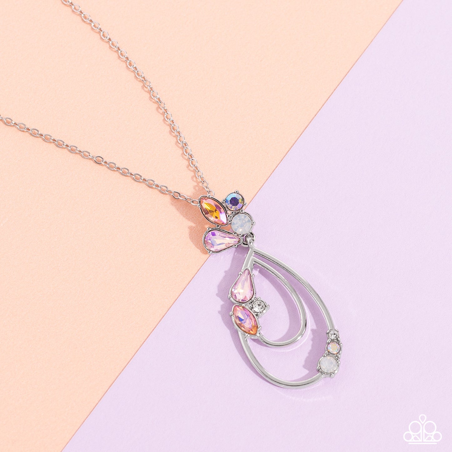 Sleek Sophistication - Orange Necklace