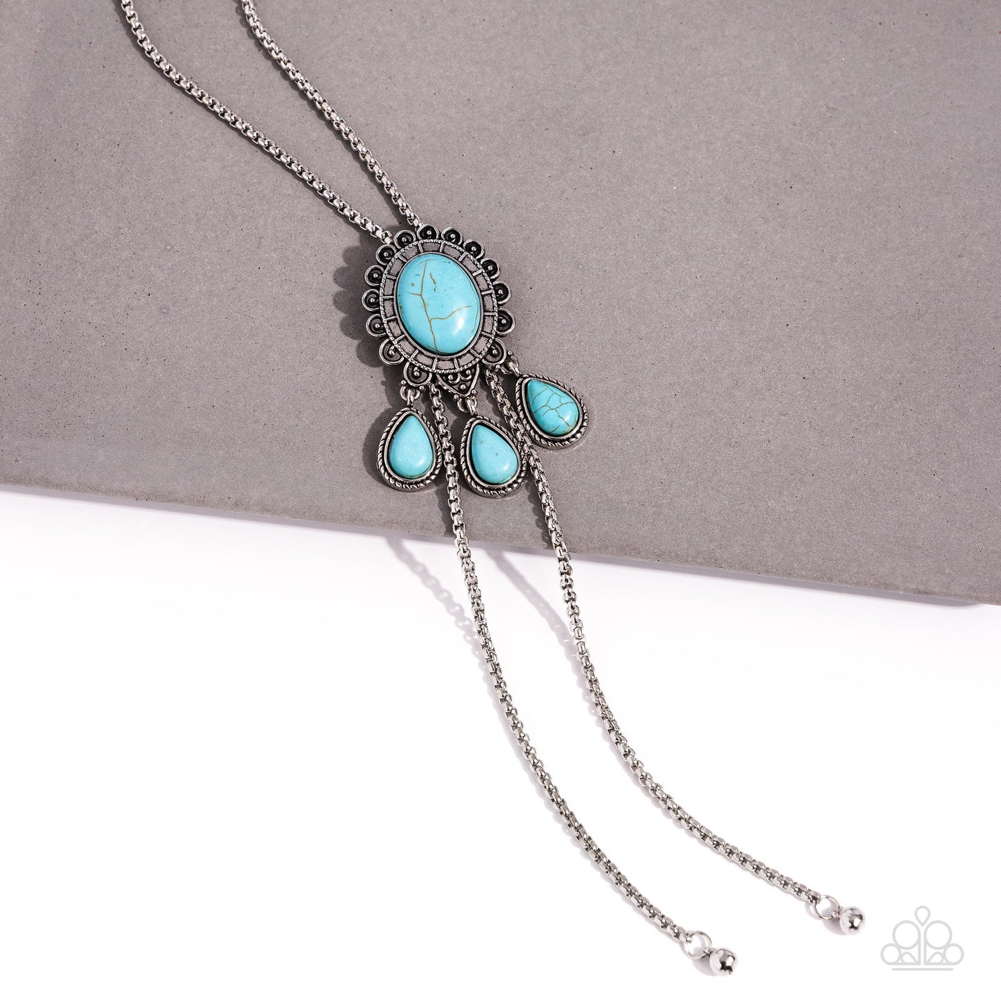 Seize the Serenity - Blue Necklace