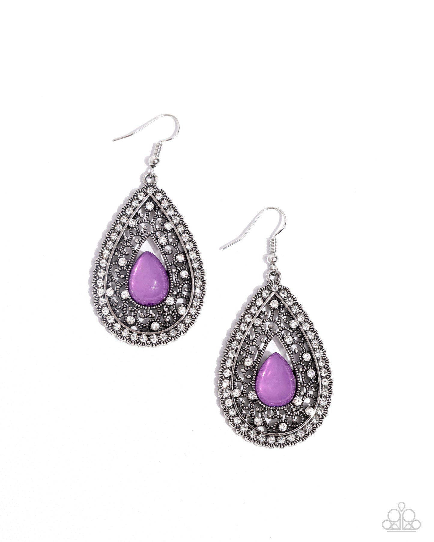 Cloud Nine Couture - Purple Earring