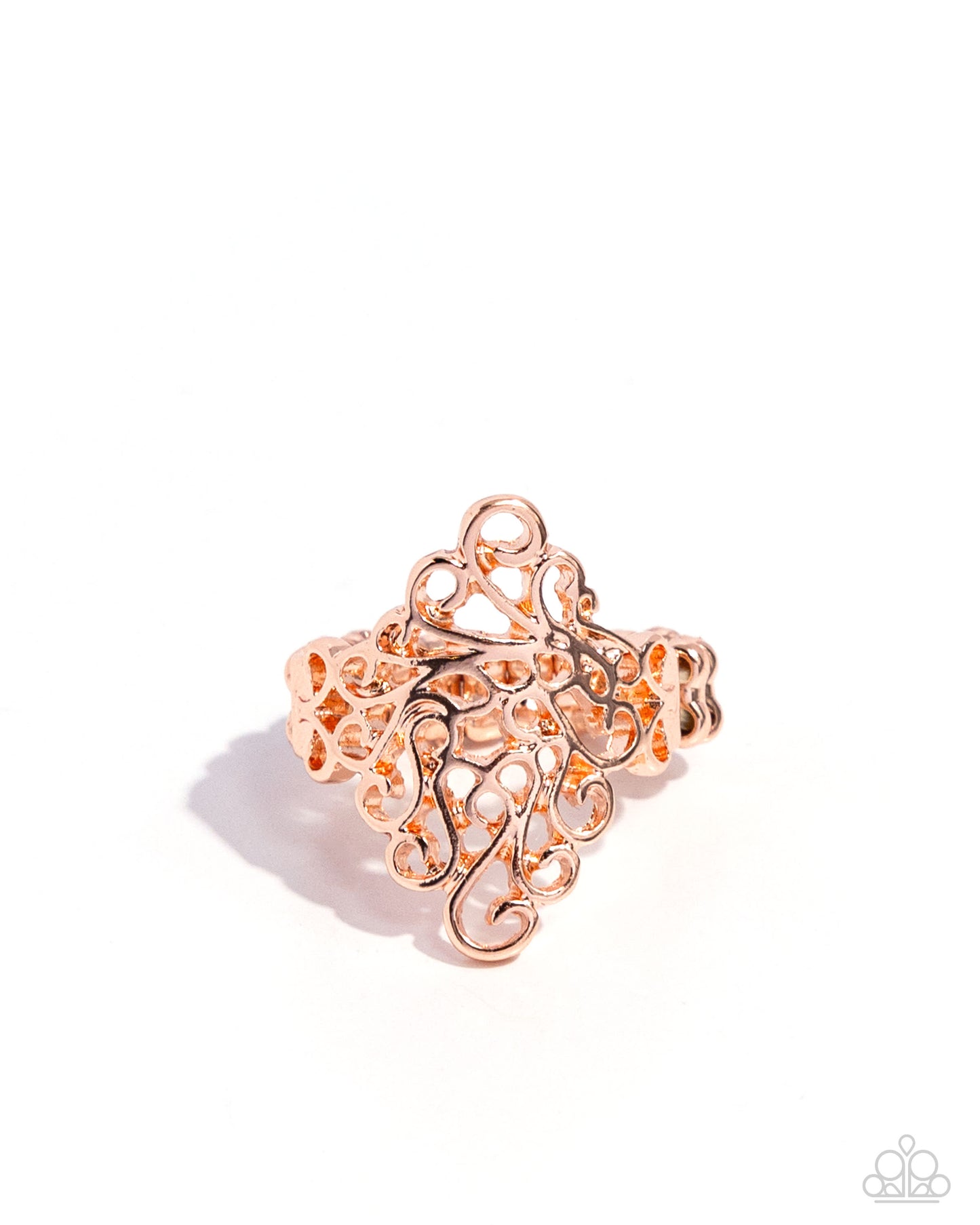 Full-Fledged Filigree - Rose Gold Ring