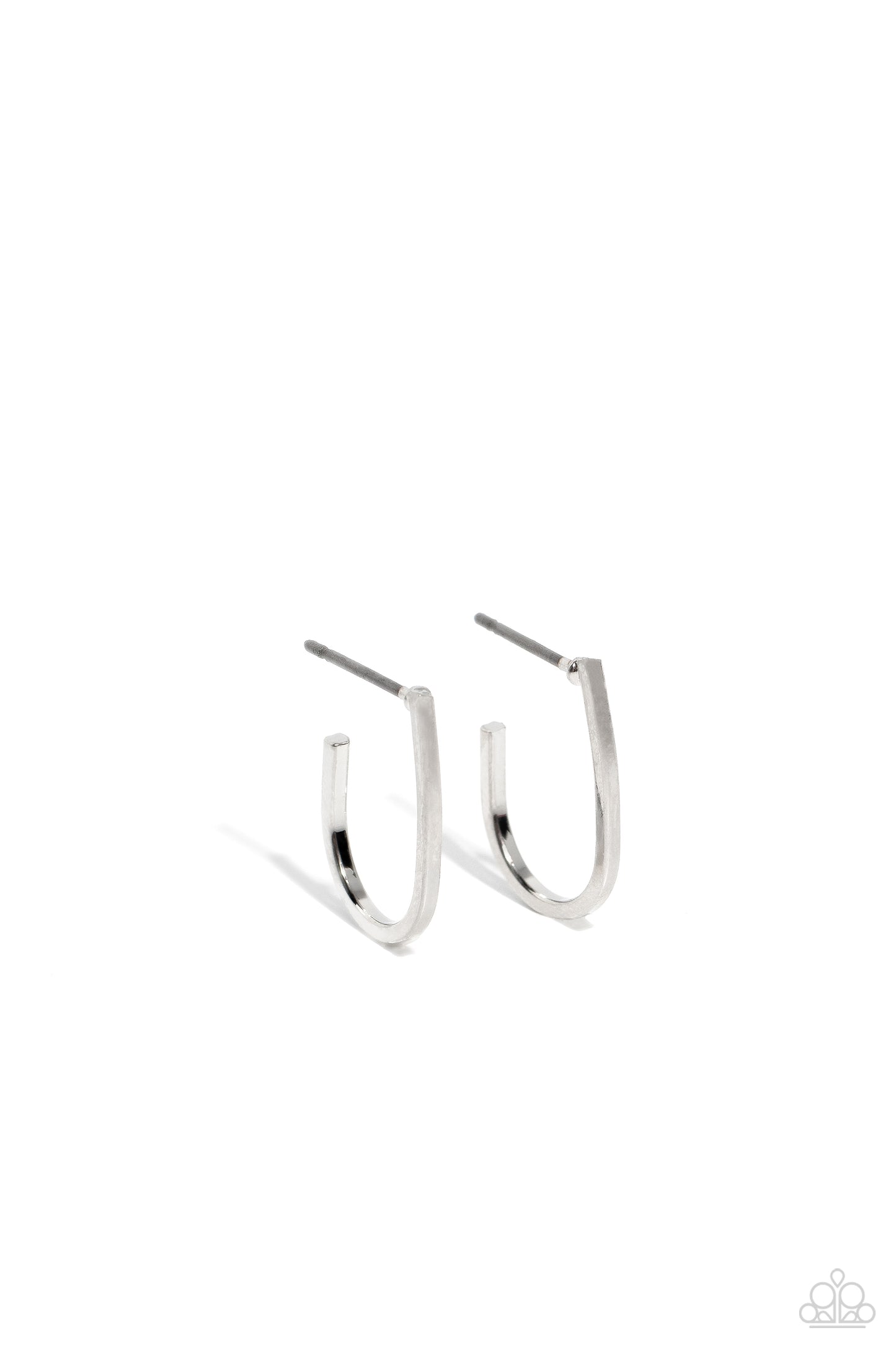 Admirable Arches - Silver Earring