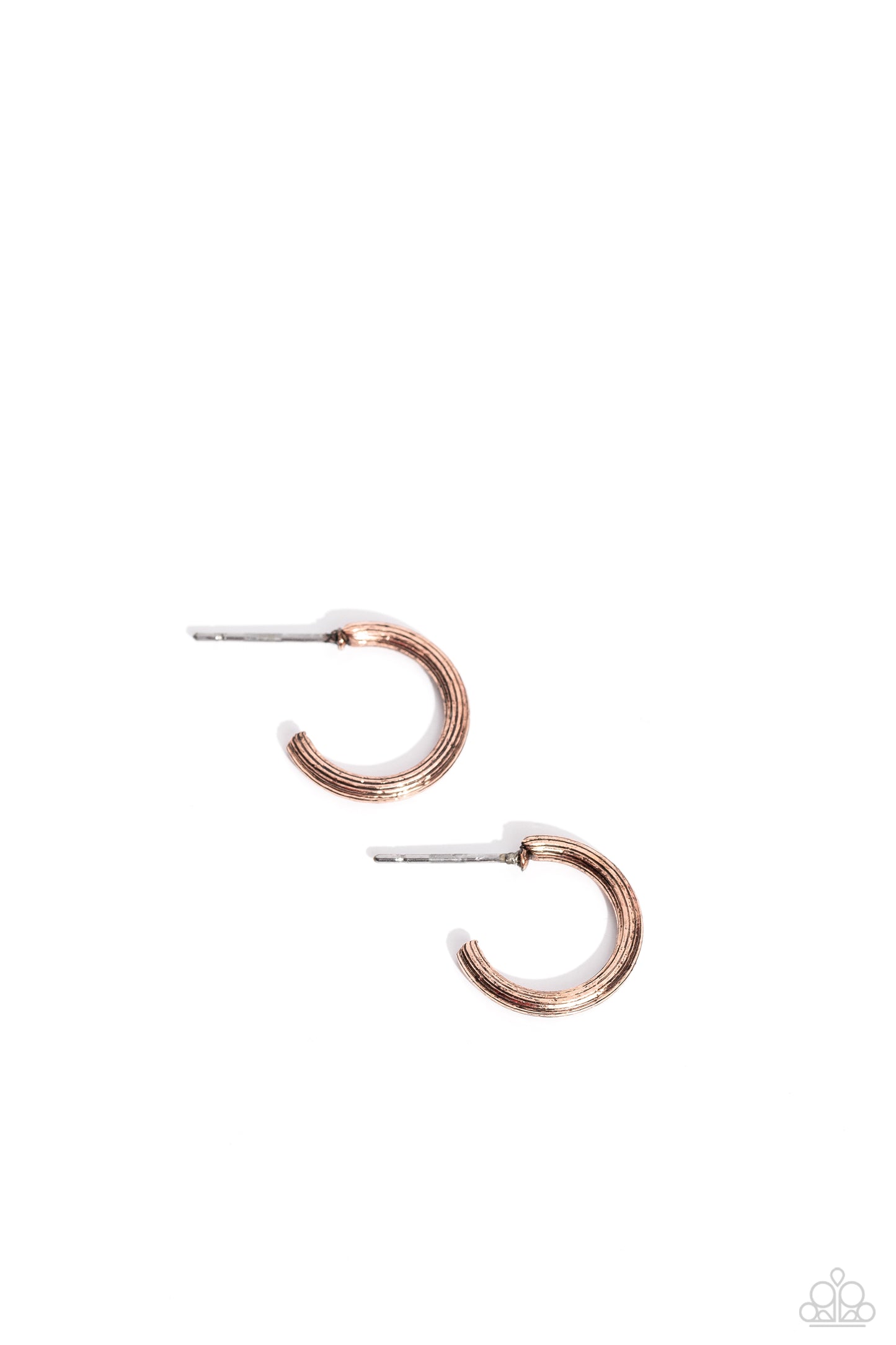 Linear Lady - Copper Earring