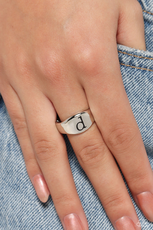 Monogram Memento - Silver - D Ring