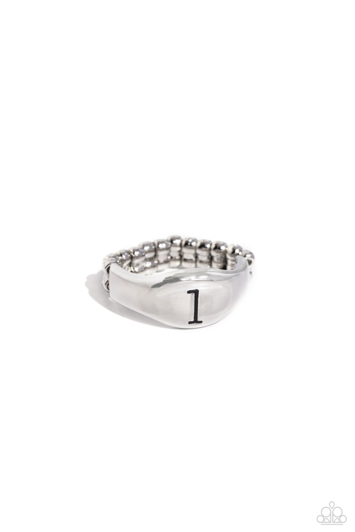 Monogram Memento - Silver - L Ring