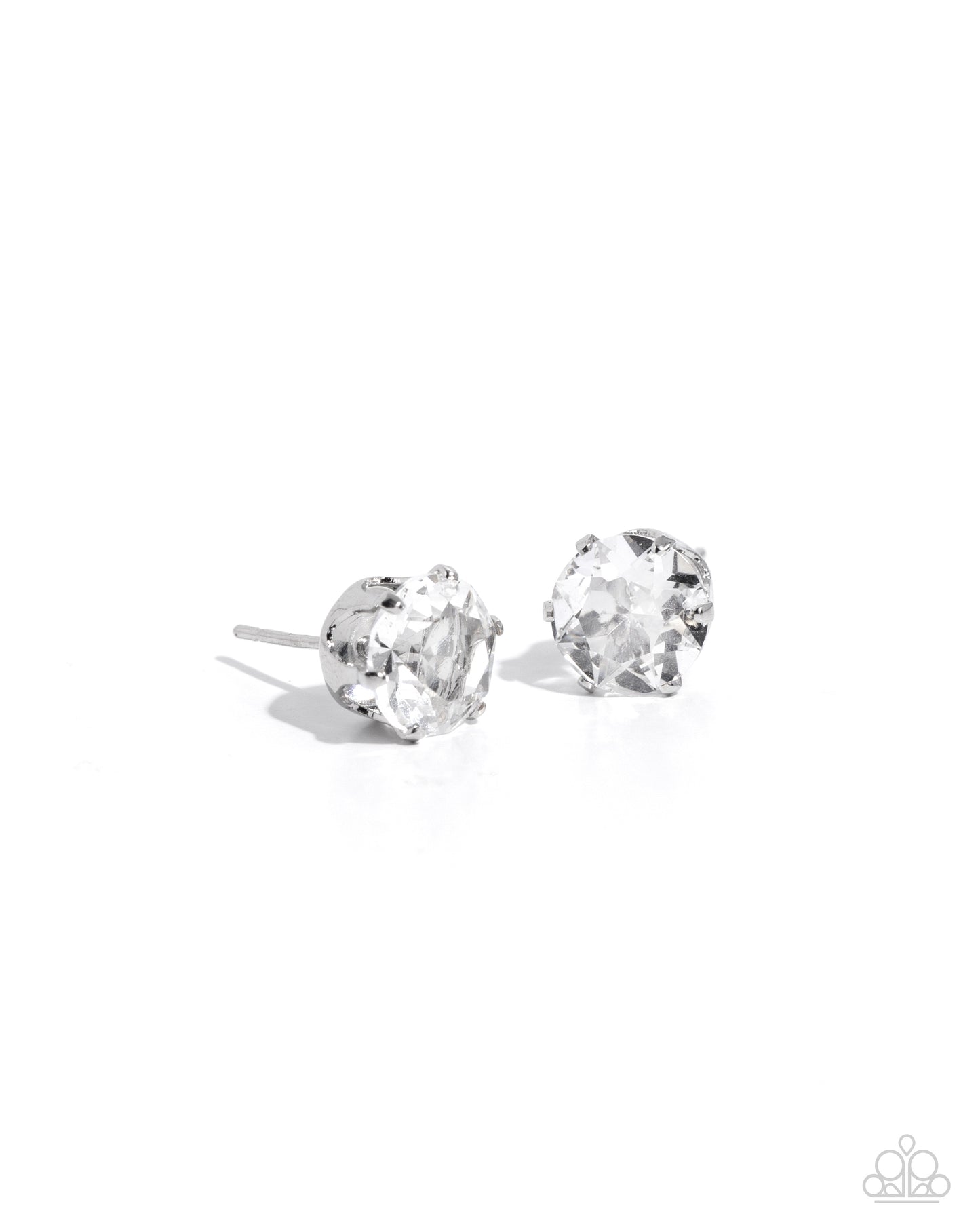 Breathtaking Birthstone - White Earring Apr.