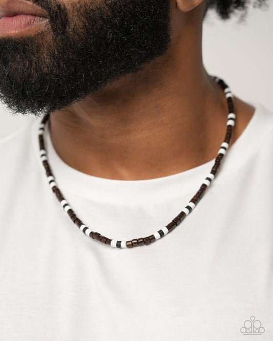 Earthy Ego - Black Necklace