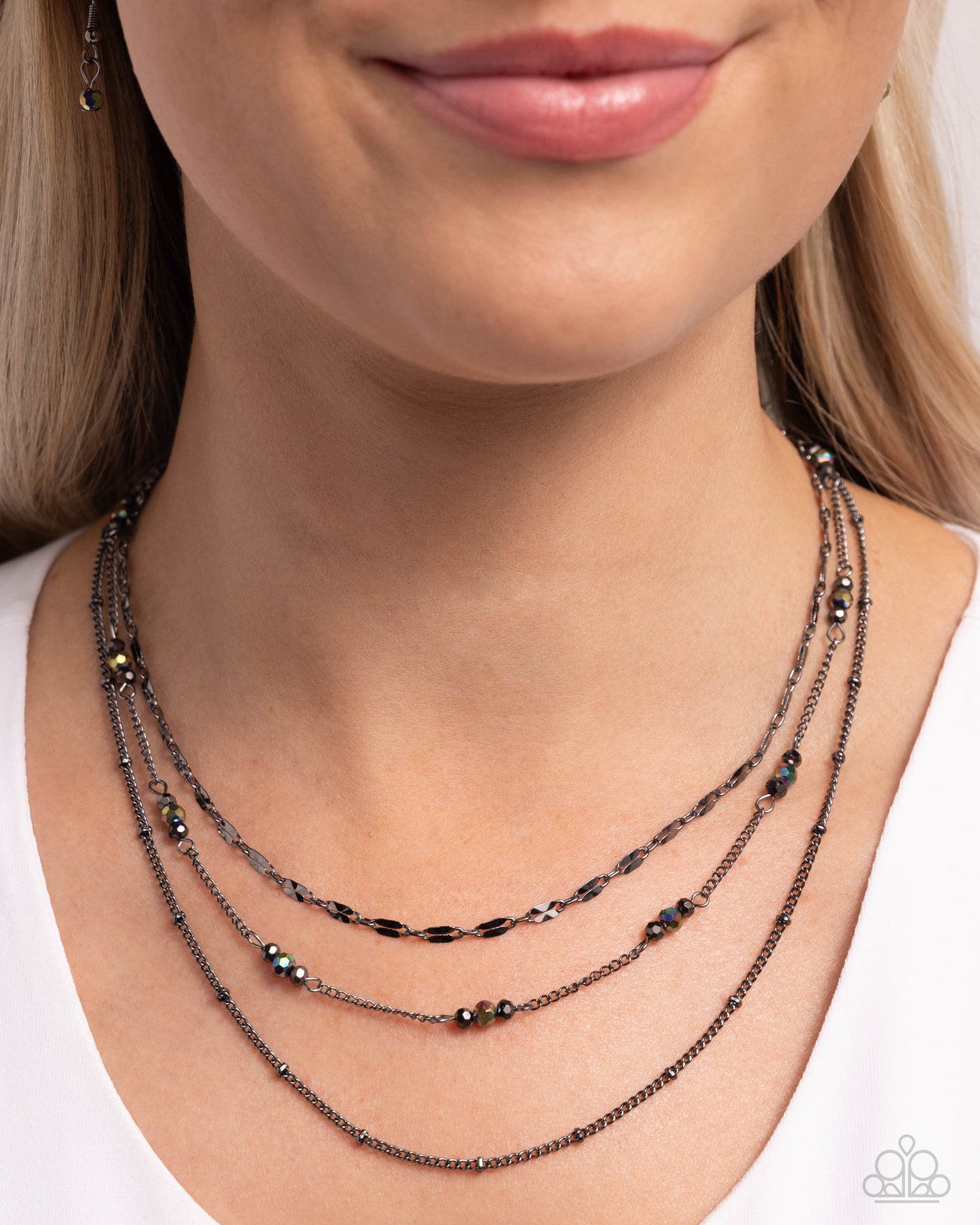 Luxe Layers - Black Necklace