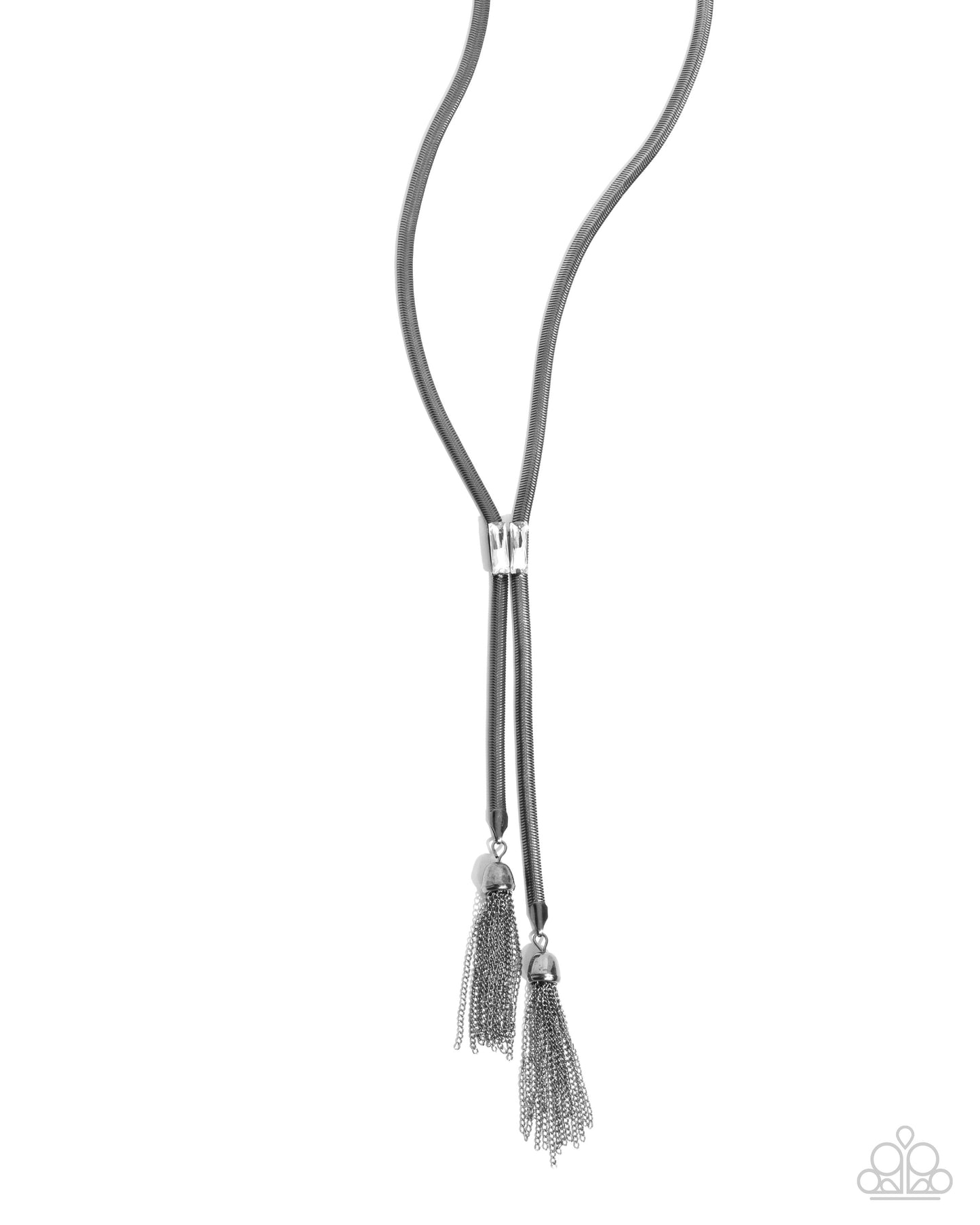 Tassel Thrill - Black Necklace