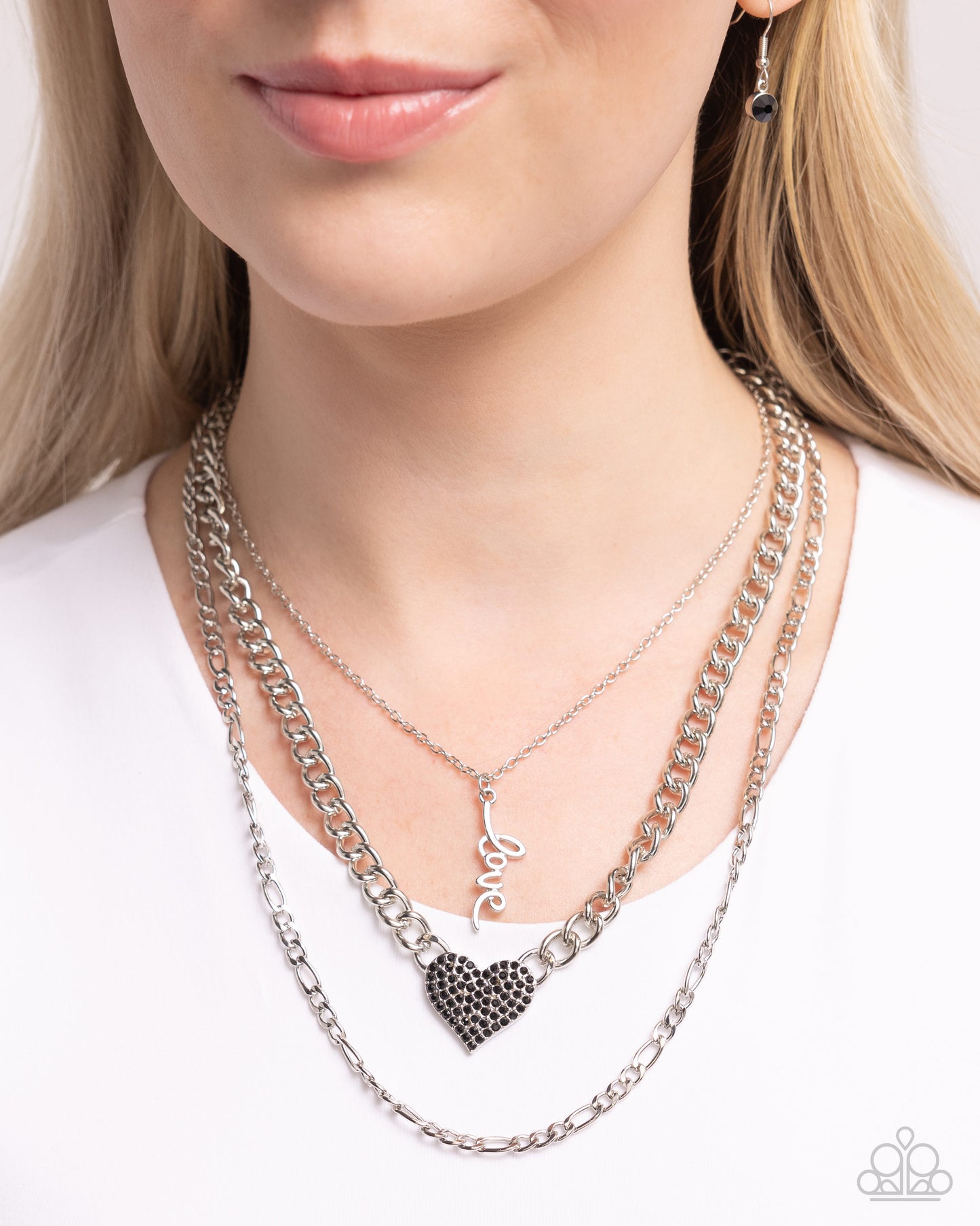 Luxurious Love - Black  Necklace