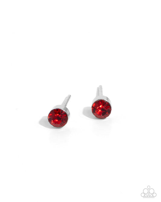 Logical Light - Red Earring