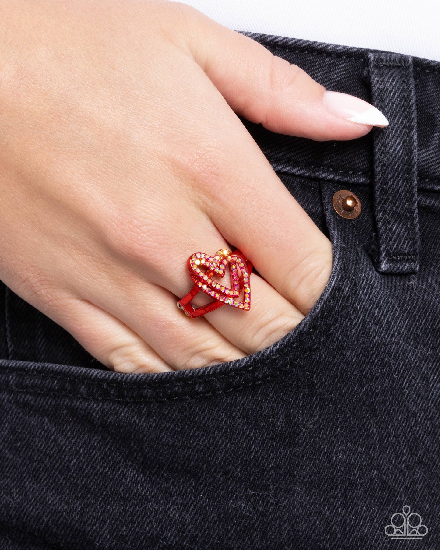 Hybrid Heart - Red Ring