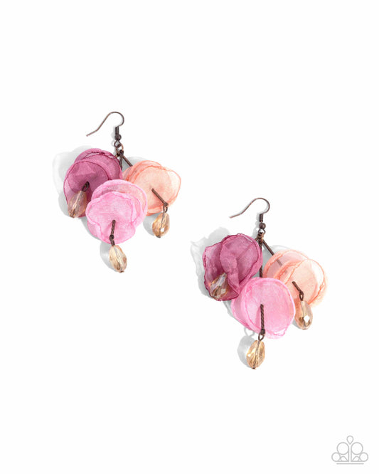 Wonderland Welcome - Copper Earring