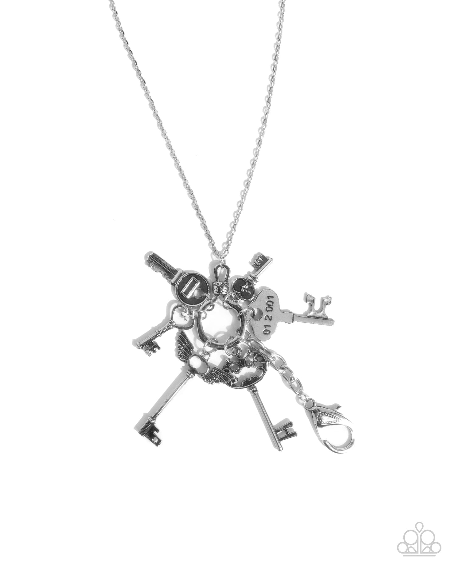 Key Ring - Silver Necklace