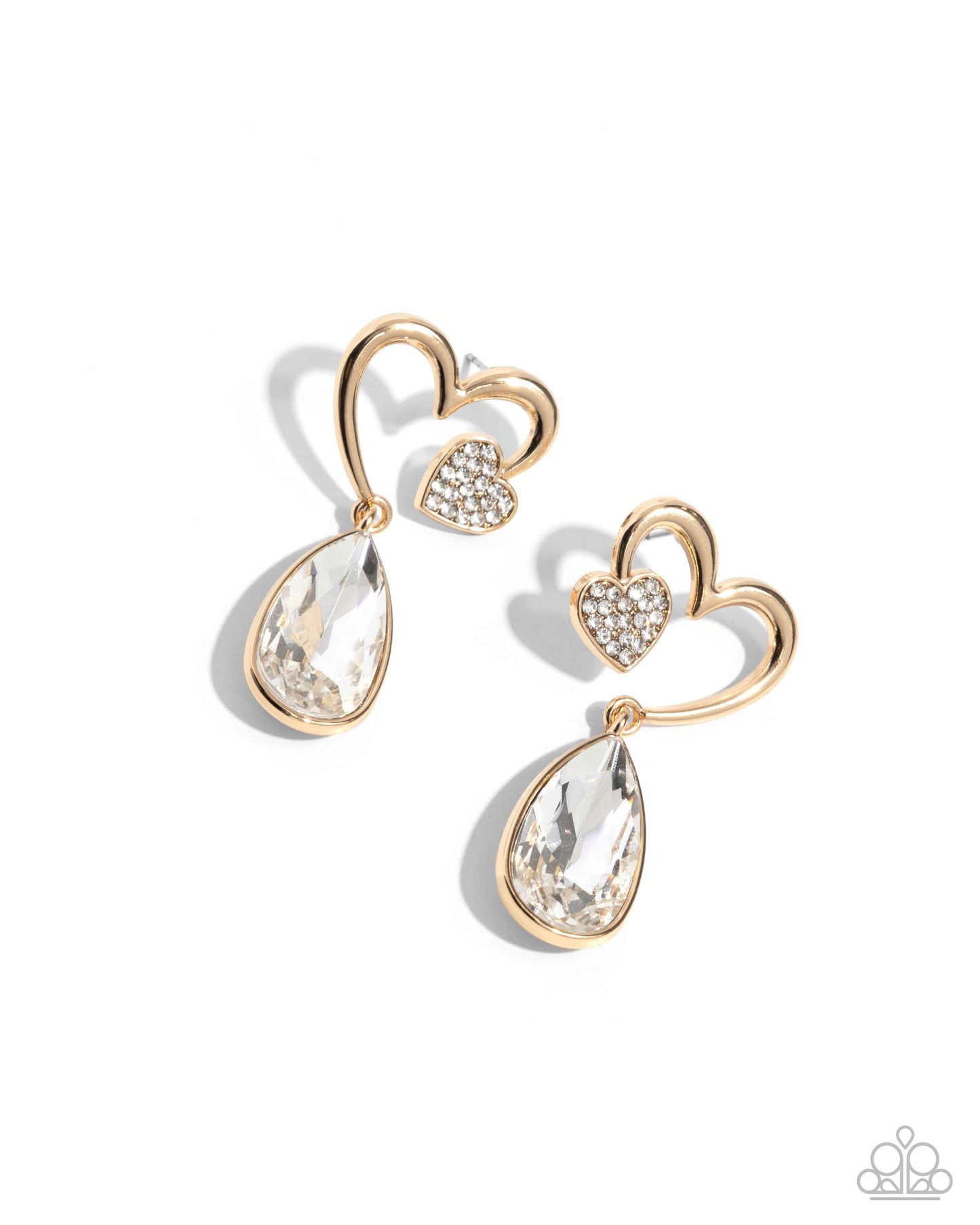 Coupling Up - Gold Earring