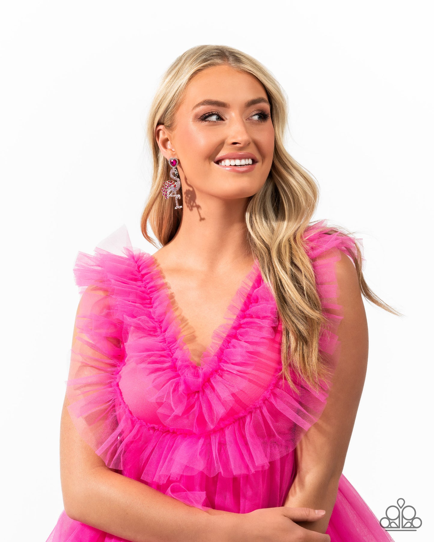 Flamingo Freestyle - Pink Earring