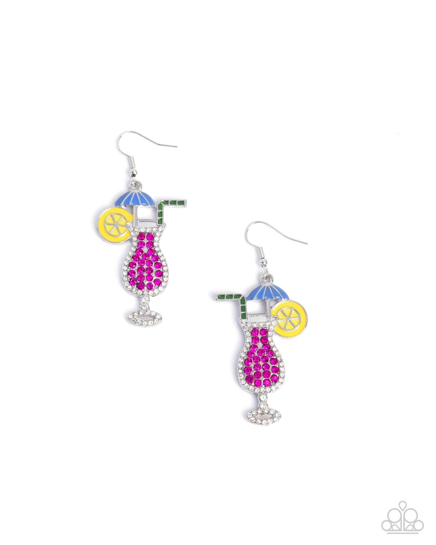 Delightful Daiquiri - Pink Earring