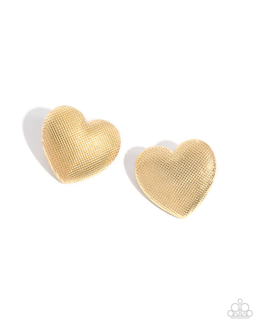 Smitten Studs - Gold