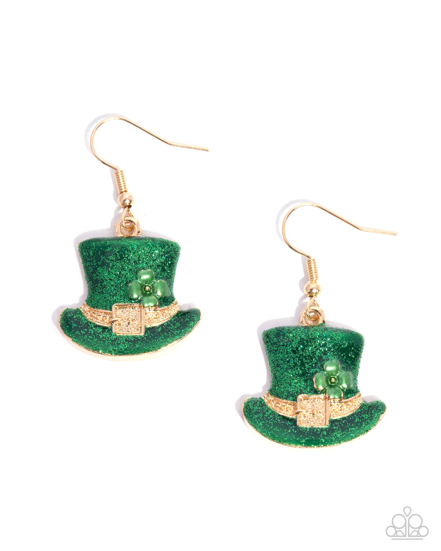 Irish Jig - Green Earring