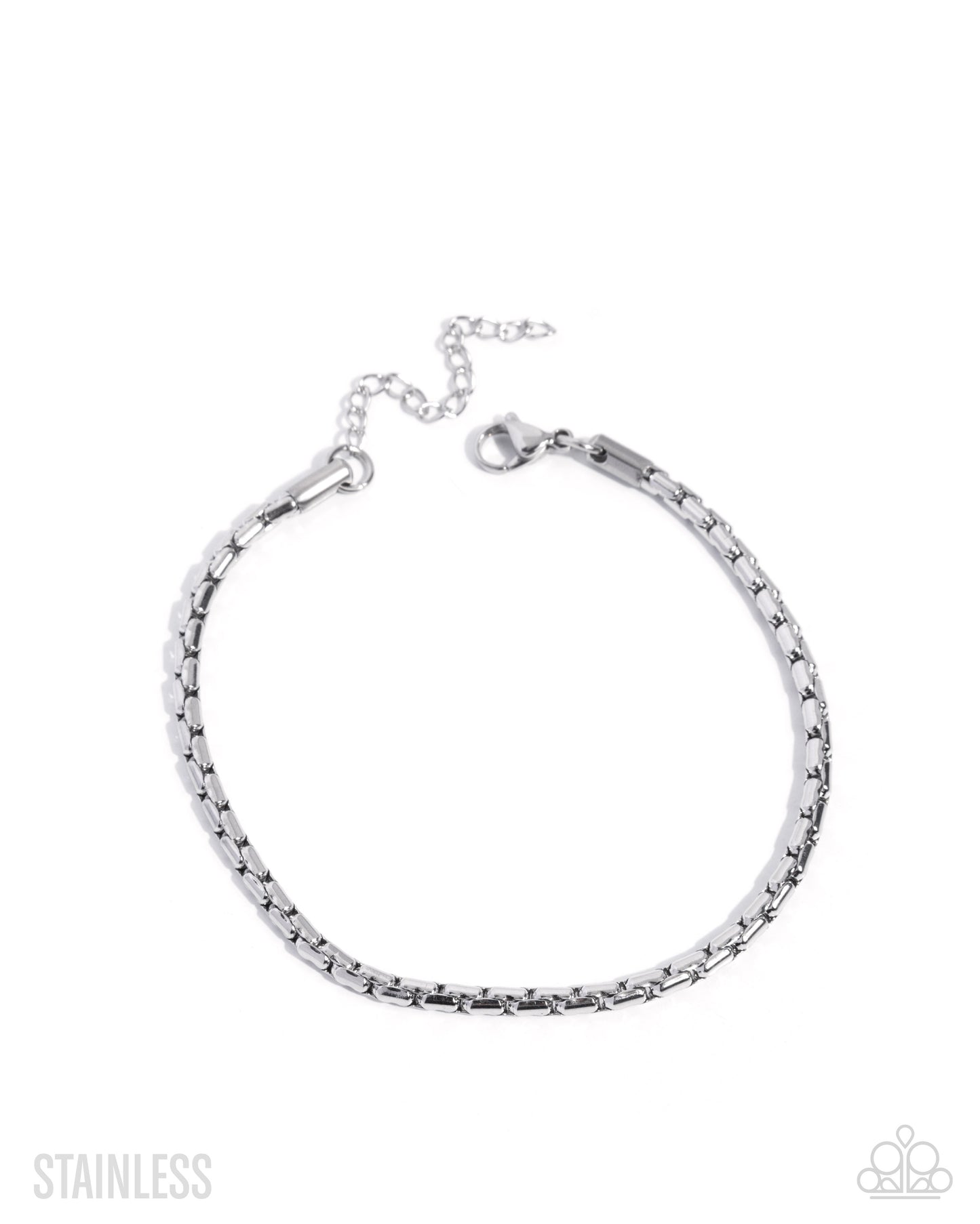 Formidably Fastened - Silver Bracelet