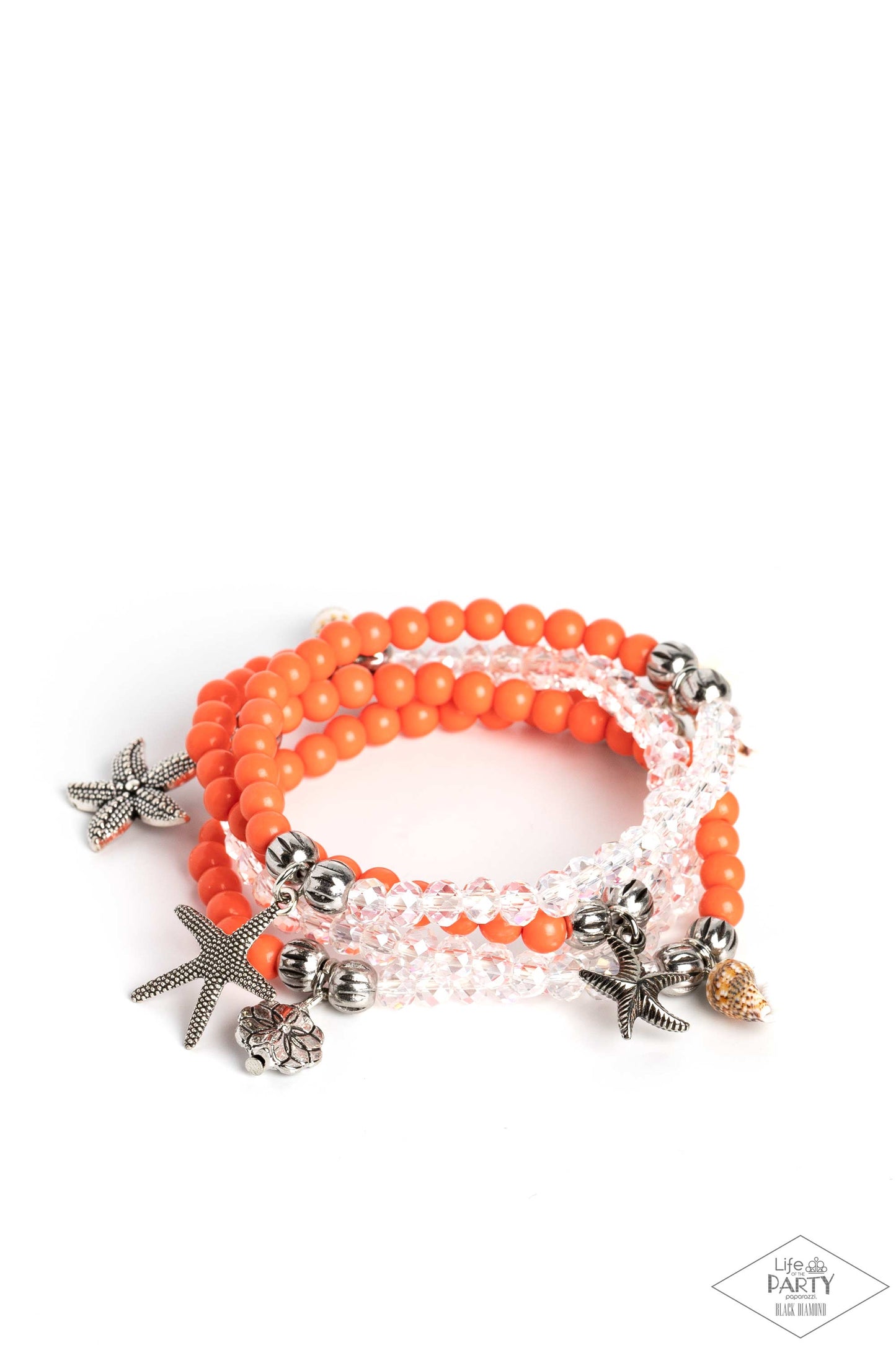 Ocean Breeze - Orange Bracelet