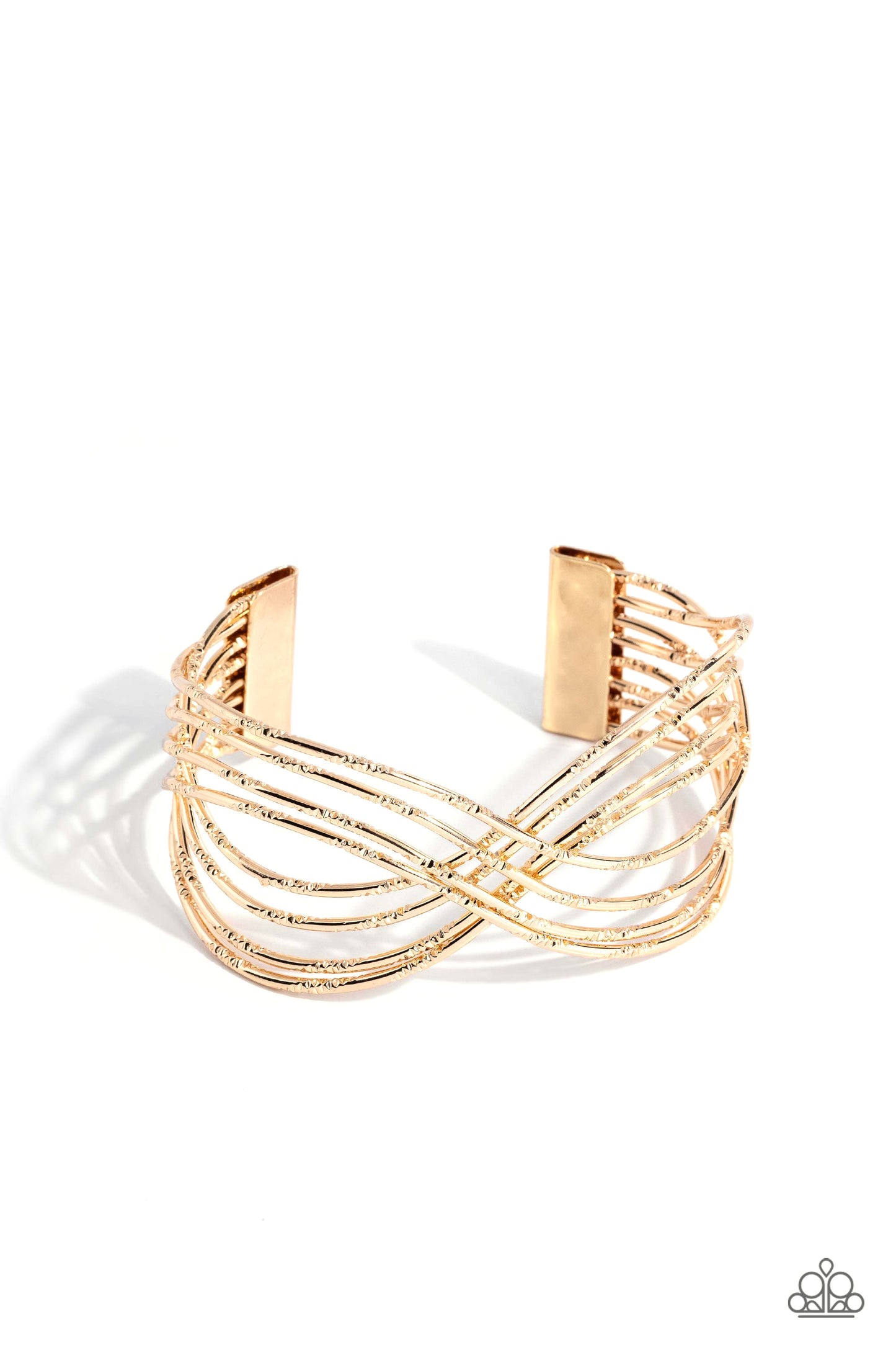 WIRE Away - Gold Bracelet