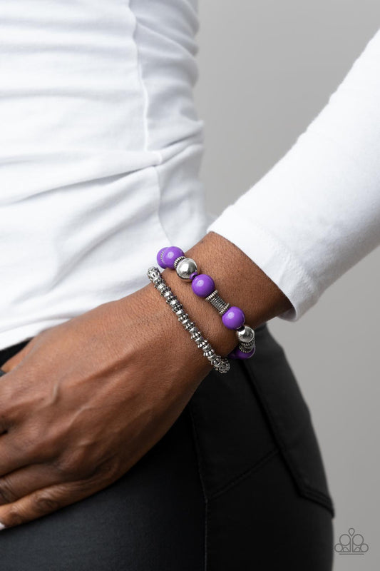 Walk This SWAY - Purple  Bracelet