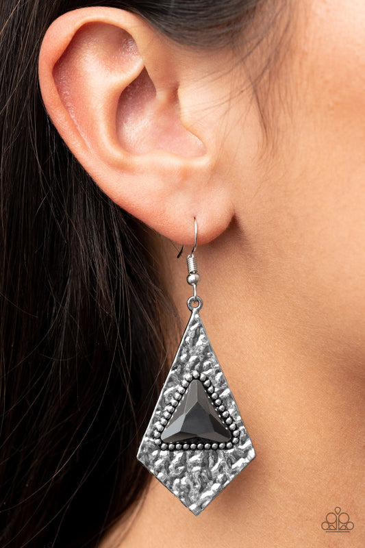 Cosmic Destination - Silver Earring