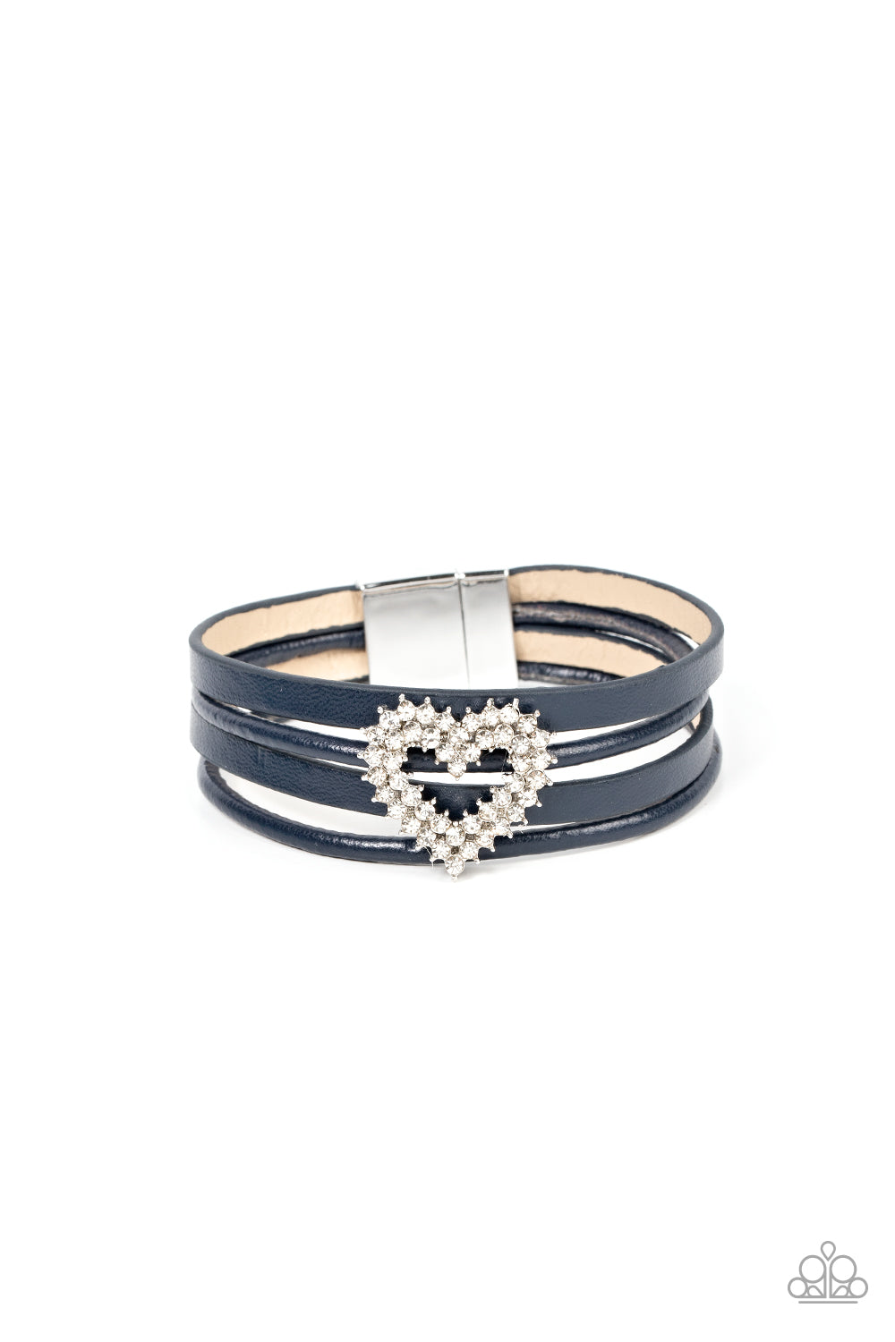 Wildly in Love - Blue Bracelet