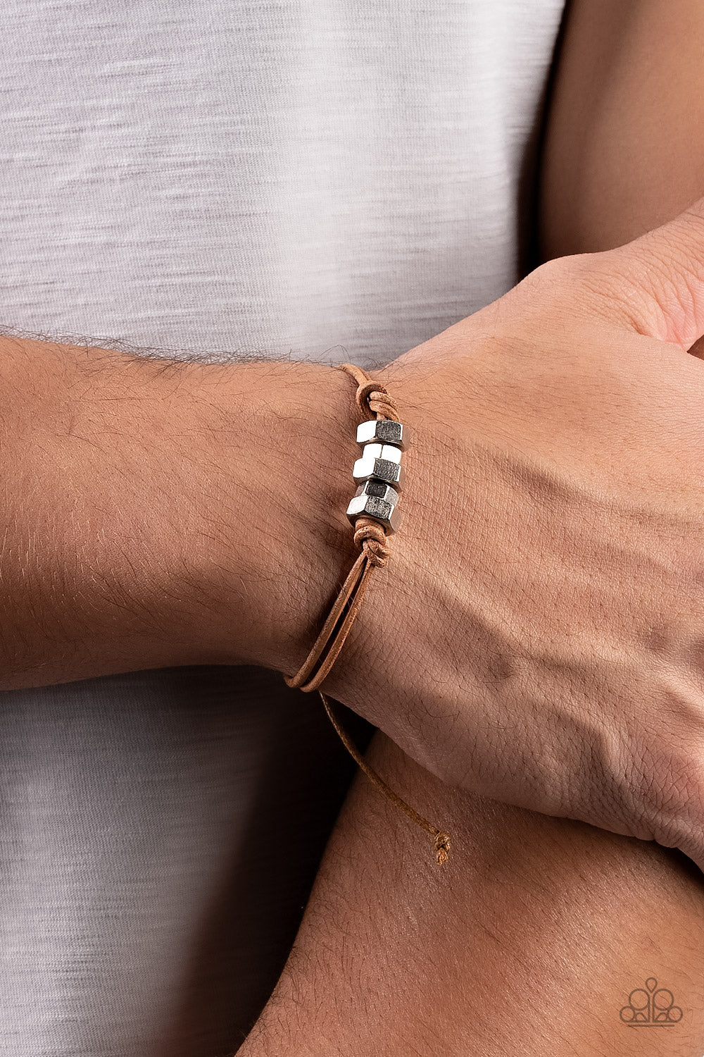 Bolt Out - Brown  Bracelet