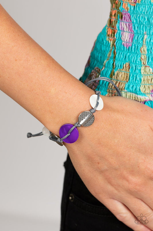 Shore Up - Purple Bracelet