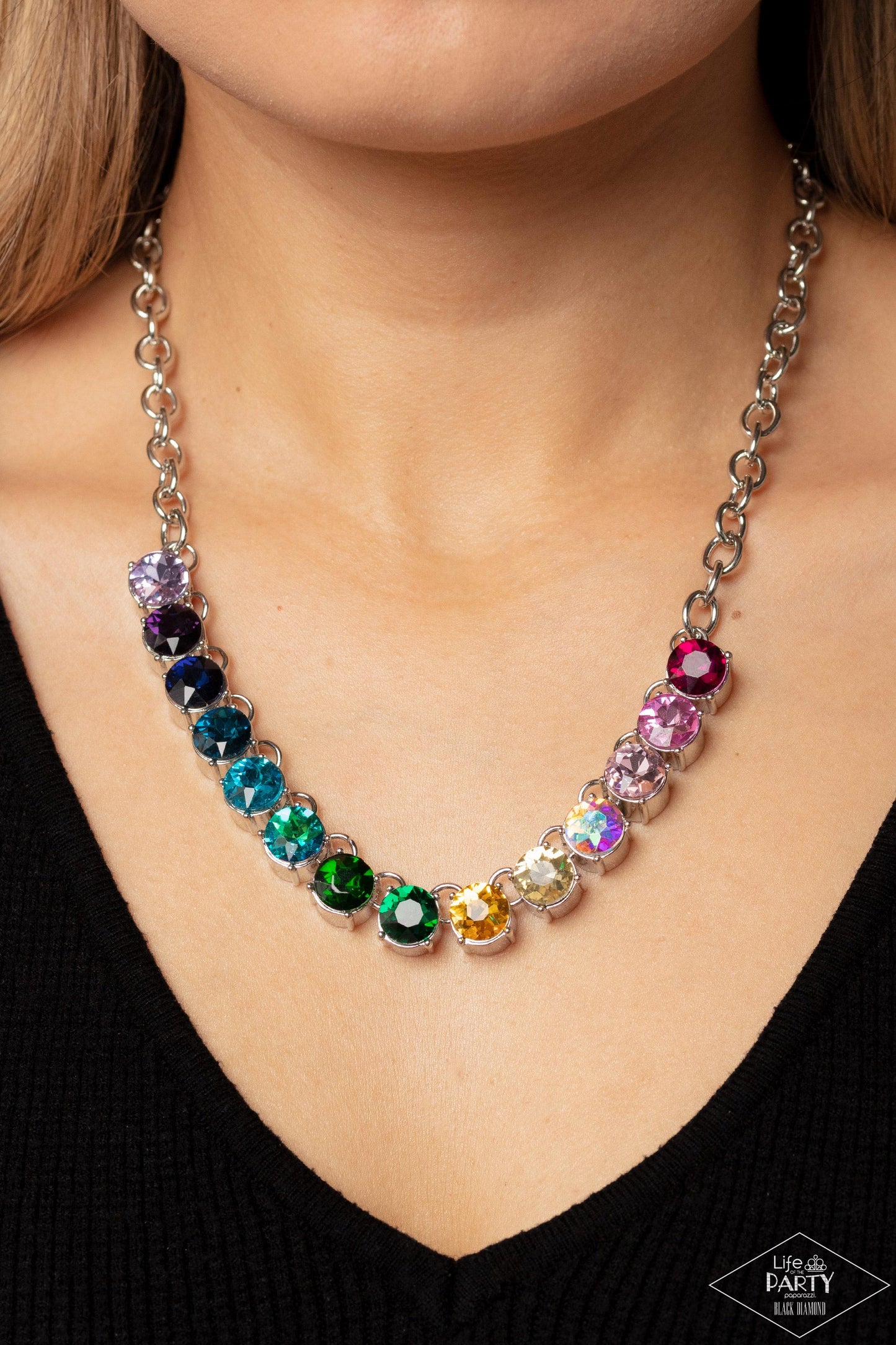 Rainbow Resplendence - Multi Necklace