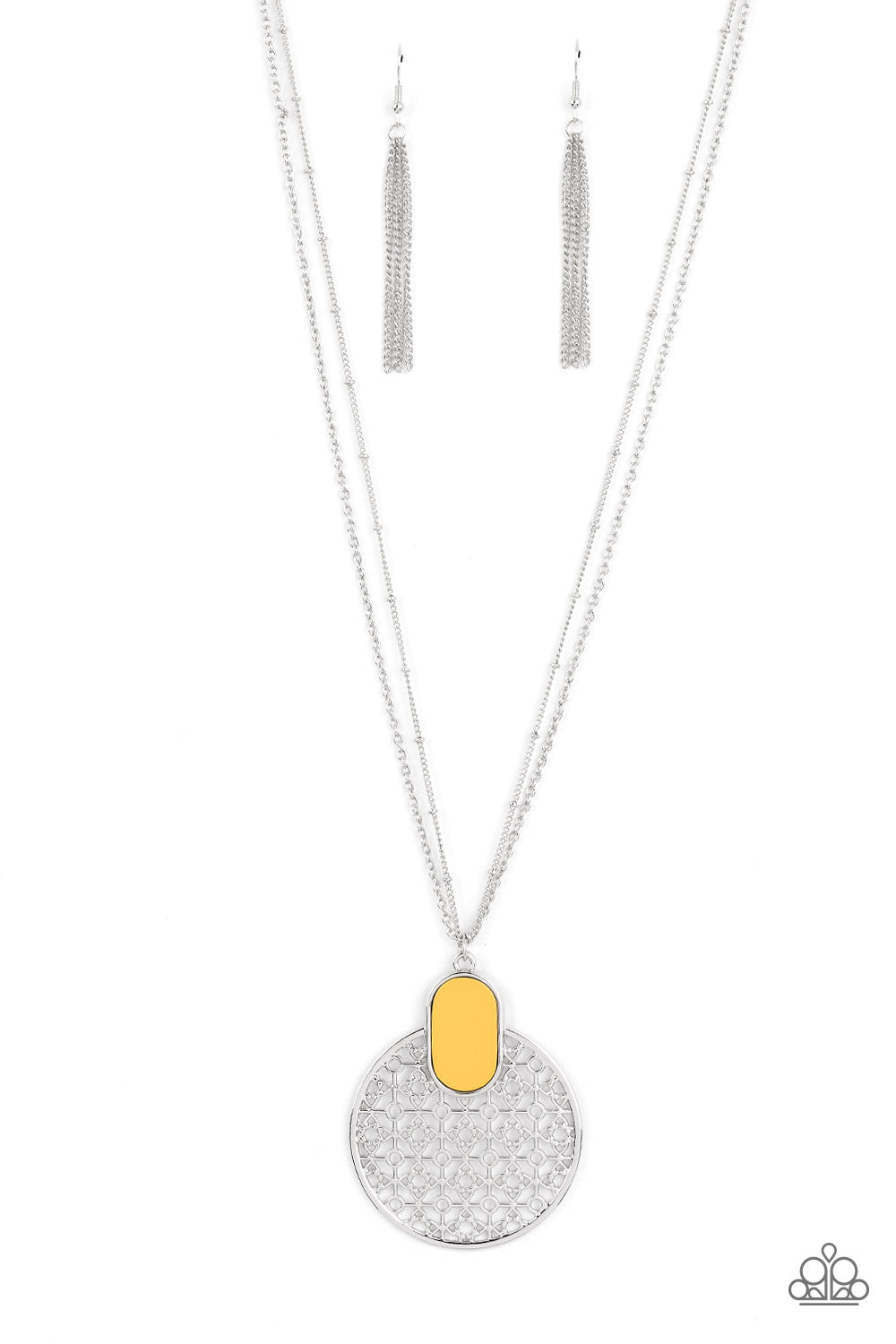 South Beach Beauty - Yellow Necklace