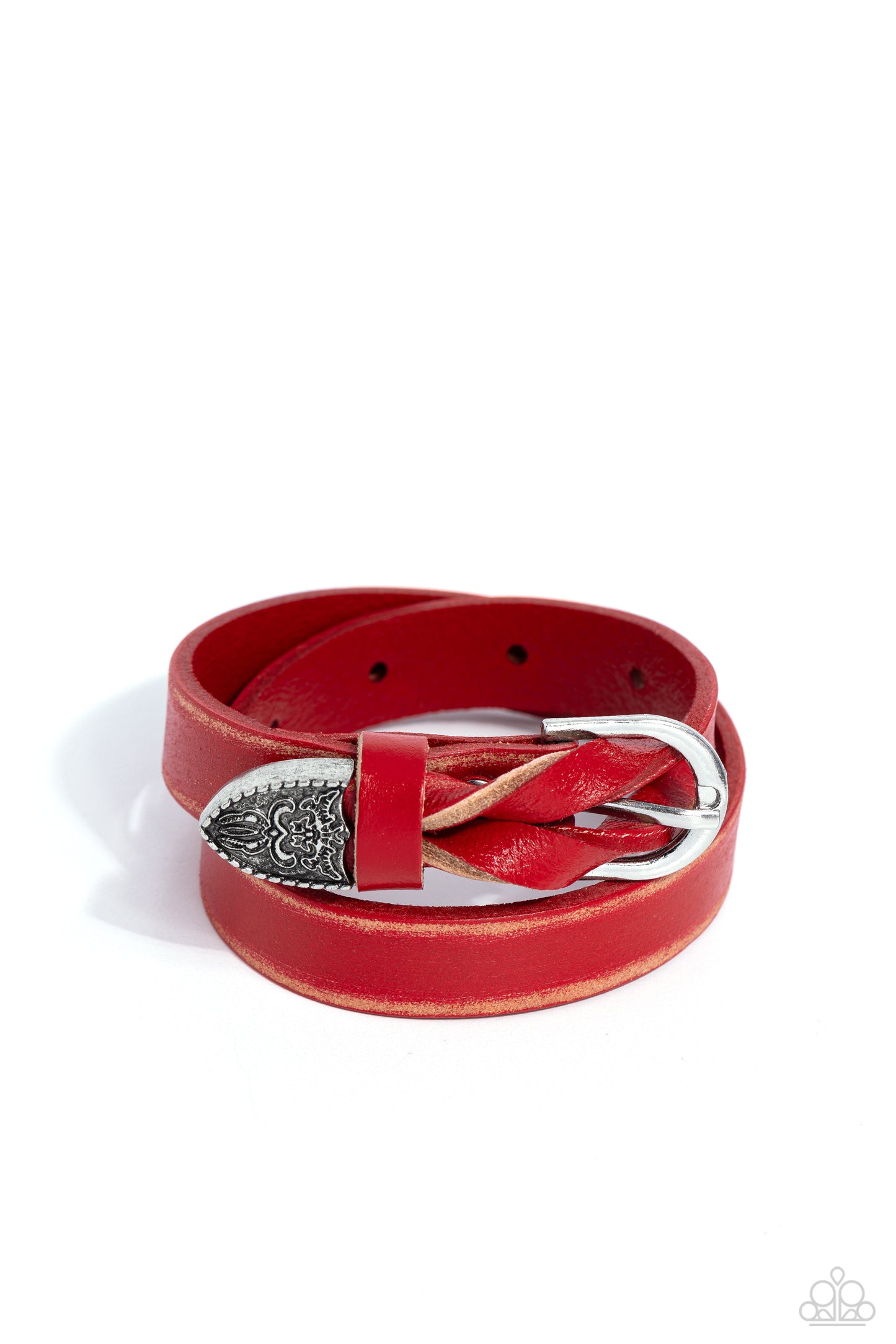 Coat of Arms Couture - Red Bracelet