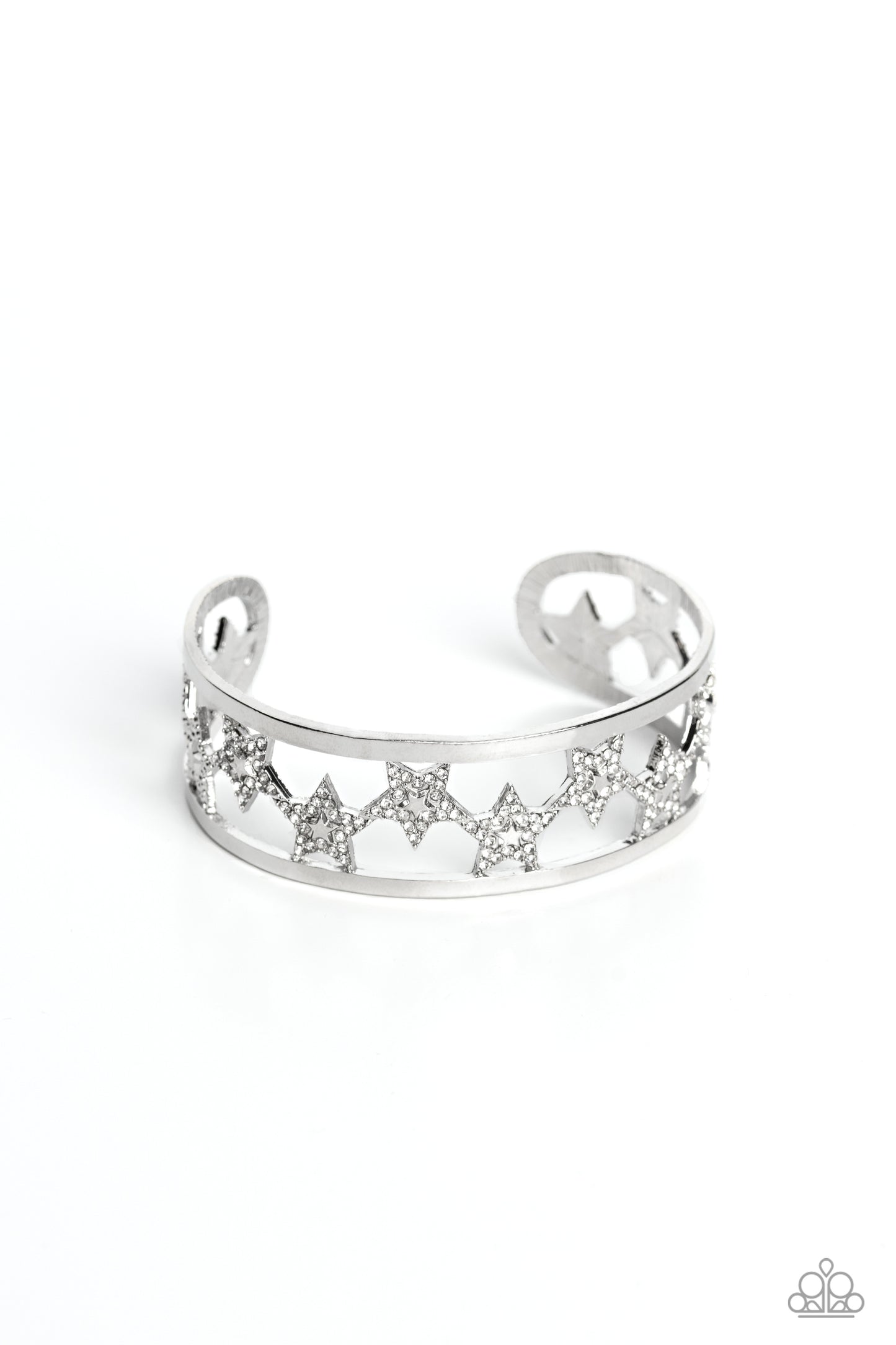 Starry Suffragette - White Bracelet