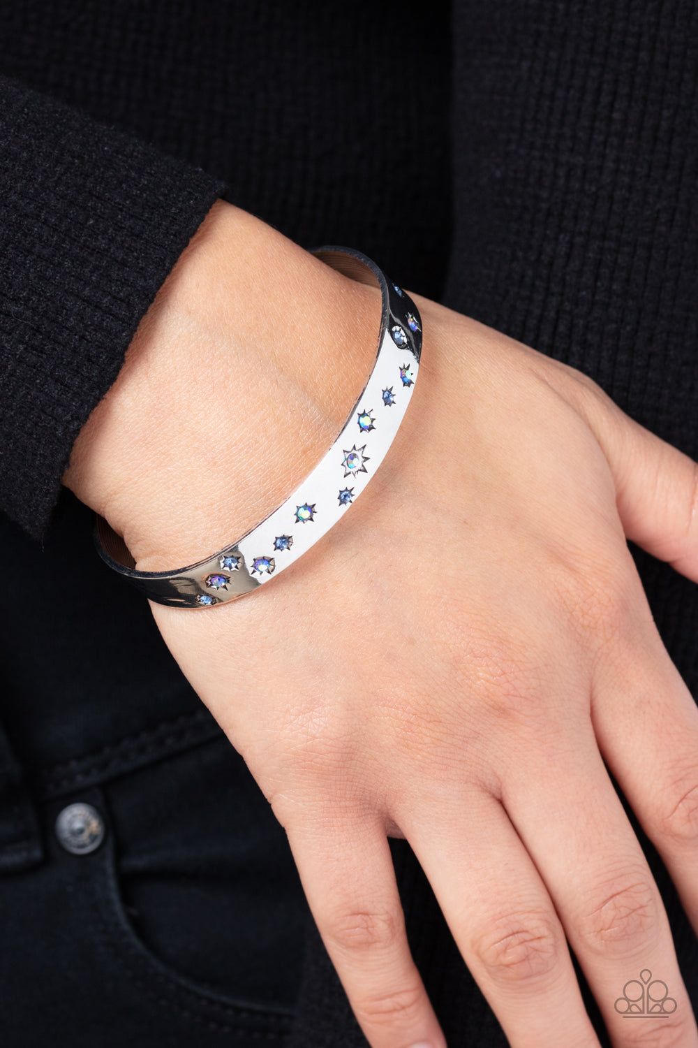 Starburst Shimmer - Blue Bracelet