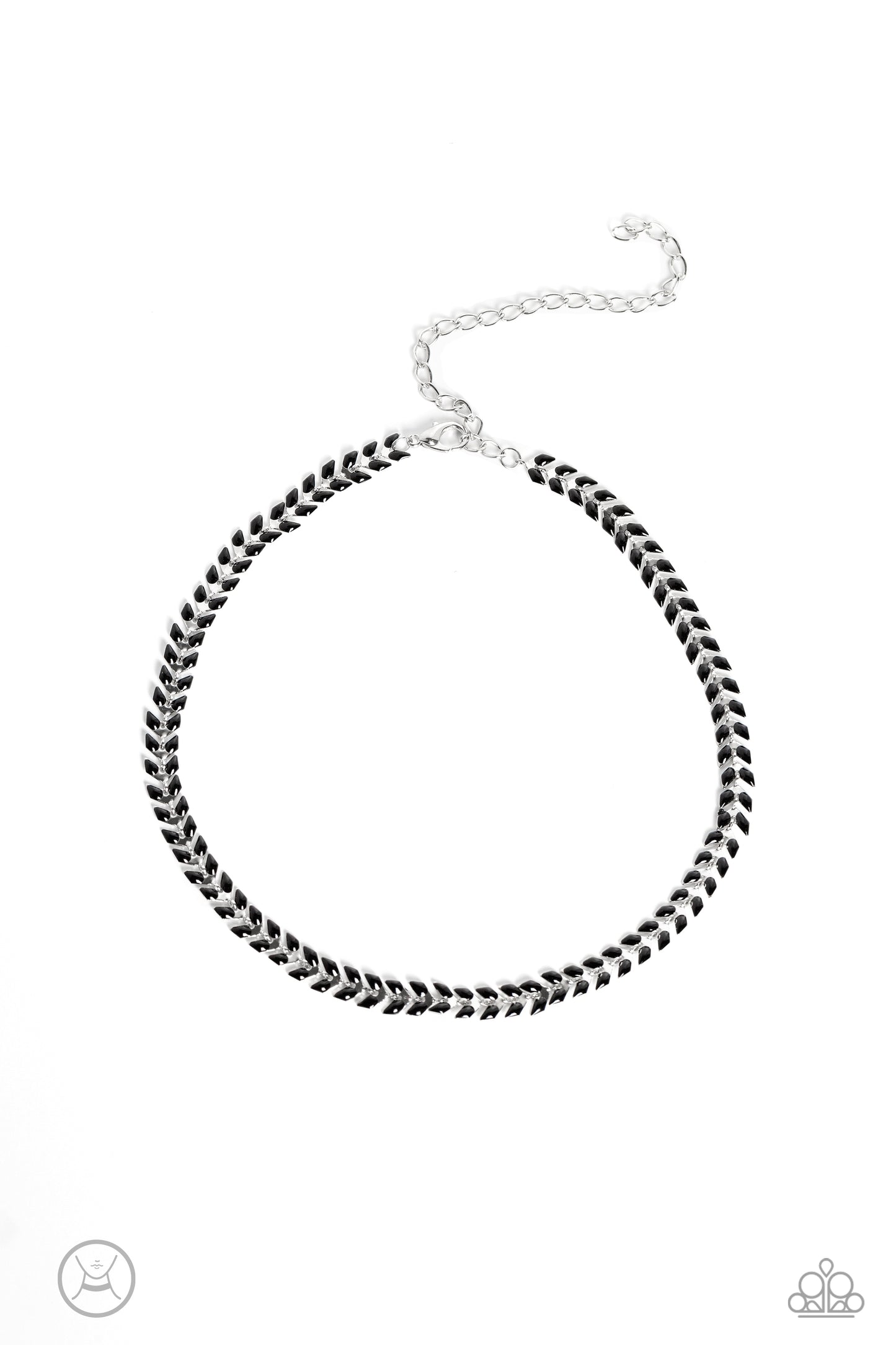 Grecian Grace - Black Necklace