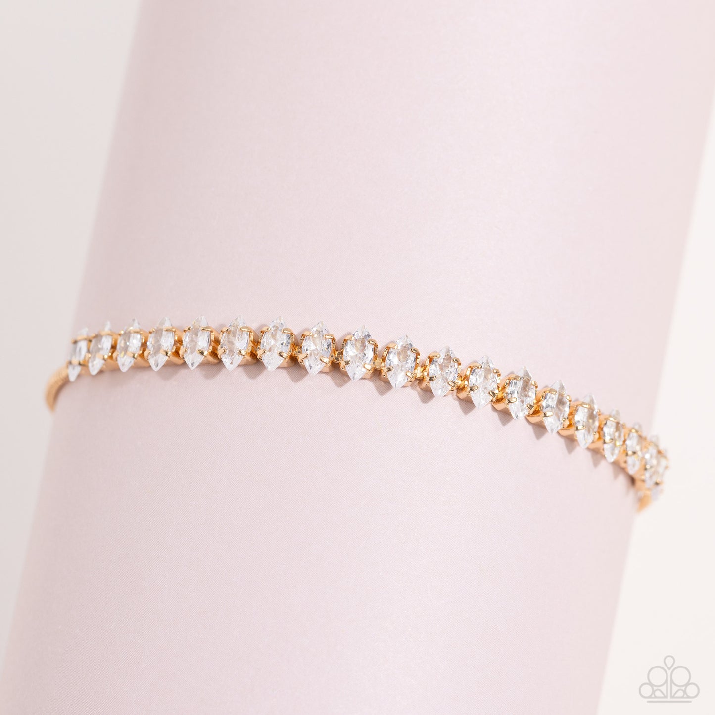 Dynamic Diamonds - Gold Bracelet