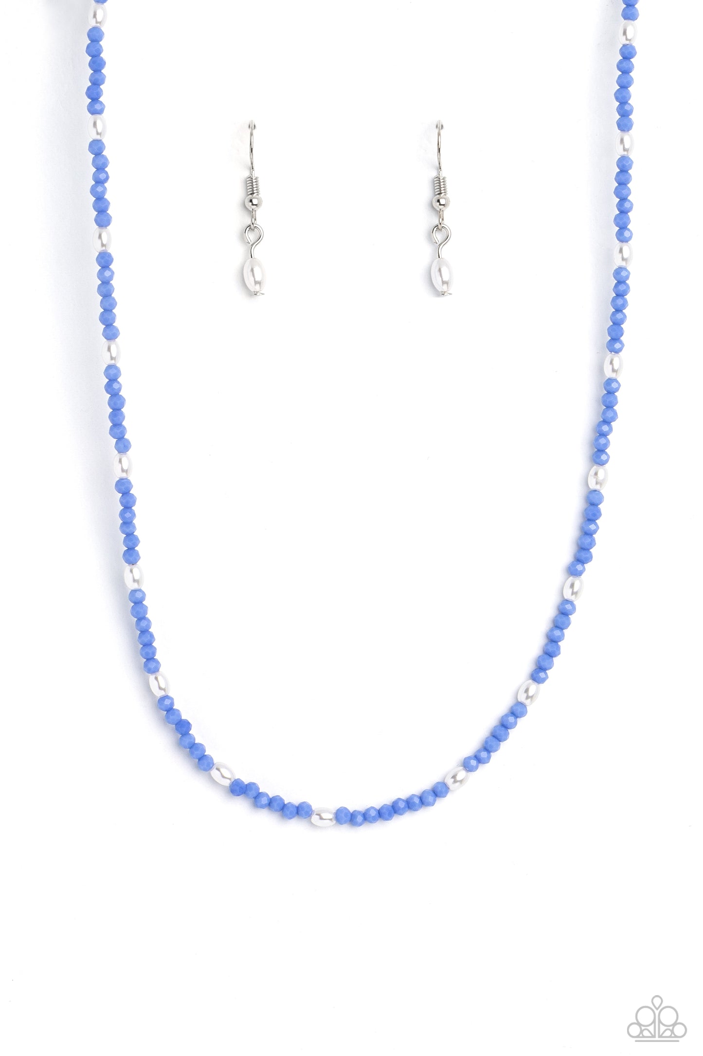 Beaded Blitz - Blue Necklace