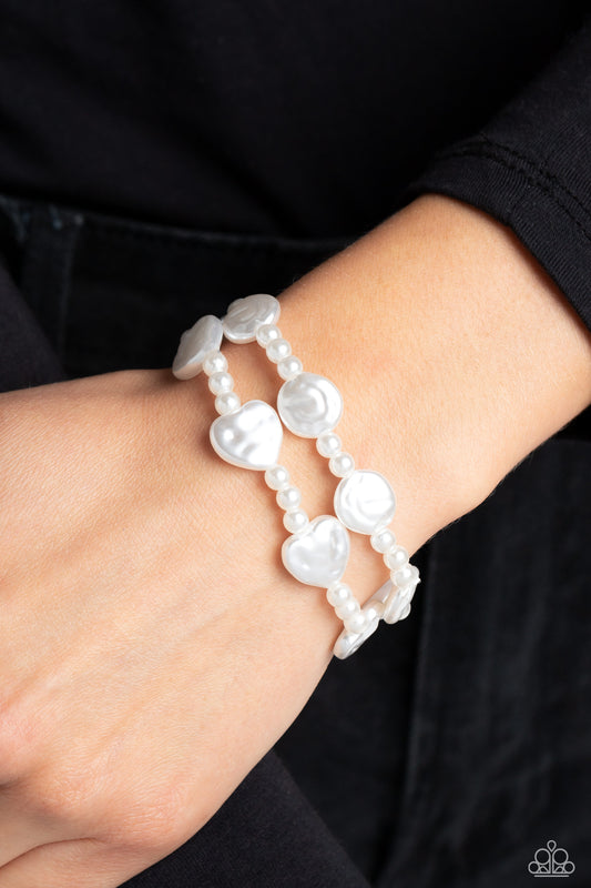 Good Time PEARL - White Bracelet