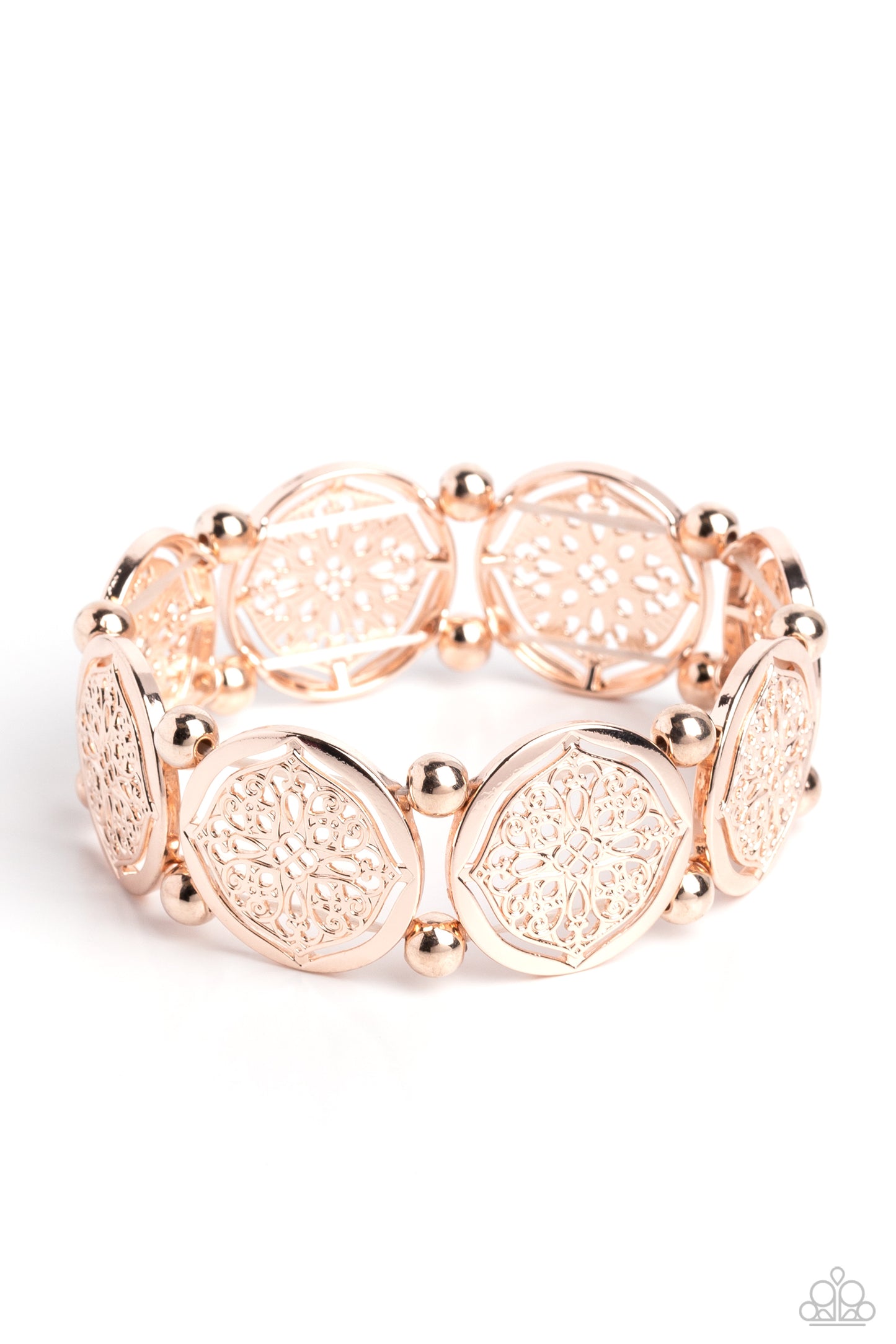 Filigree Fanfare - Rose Gold Bracelet